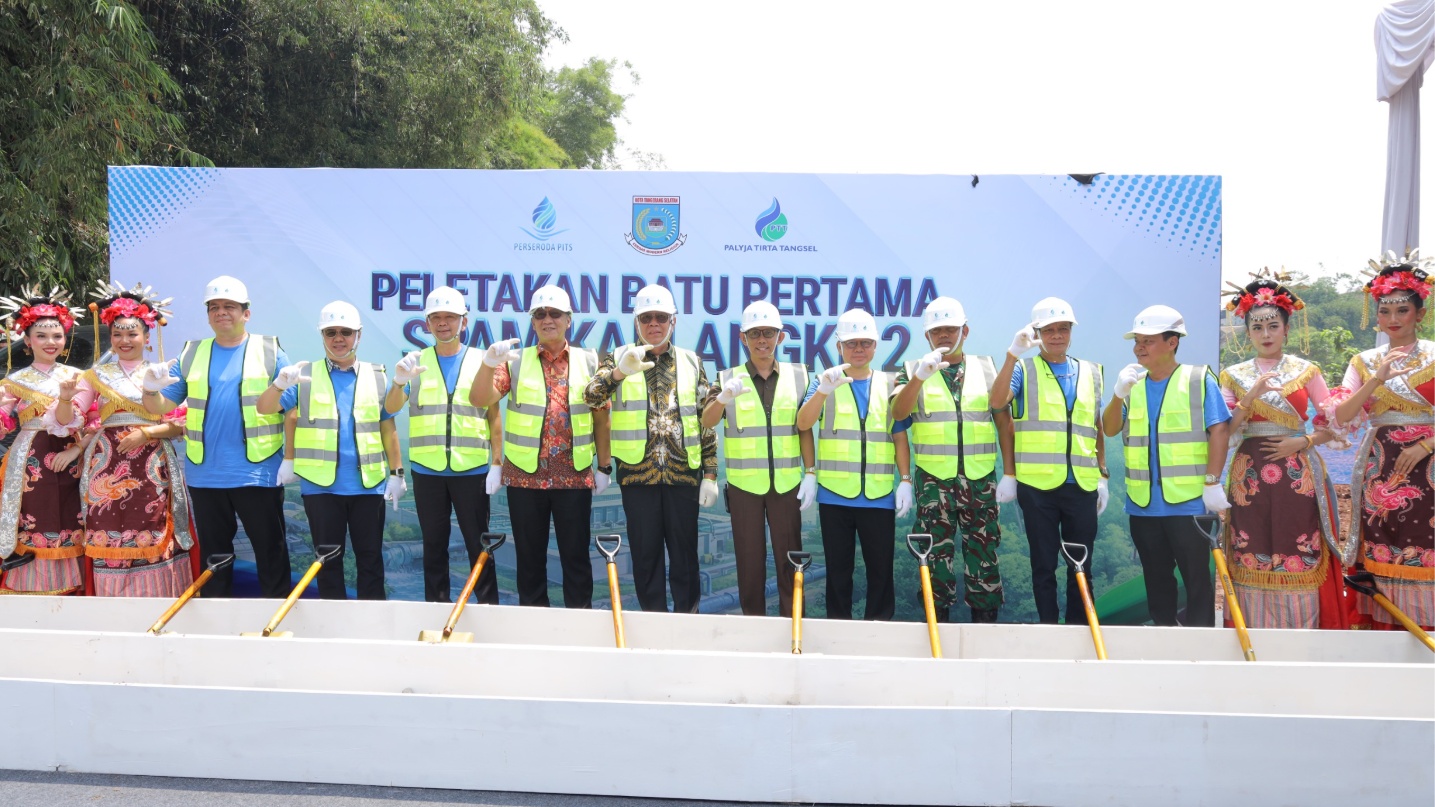 SPAM Angke 2 Dibangun, Perseroda PITS Perluas Layanan Air Bersih hingga Puluhan Ribu Rumah